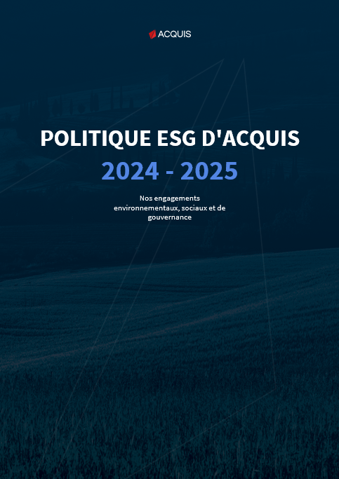 Télécharger la politique ESG 2024